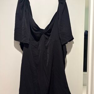 Elegant Black Mini Dress